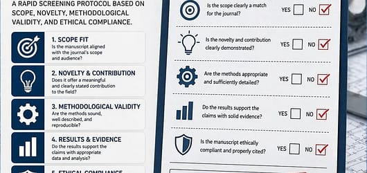 Desk Rejection Checklist for Engineering Journals