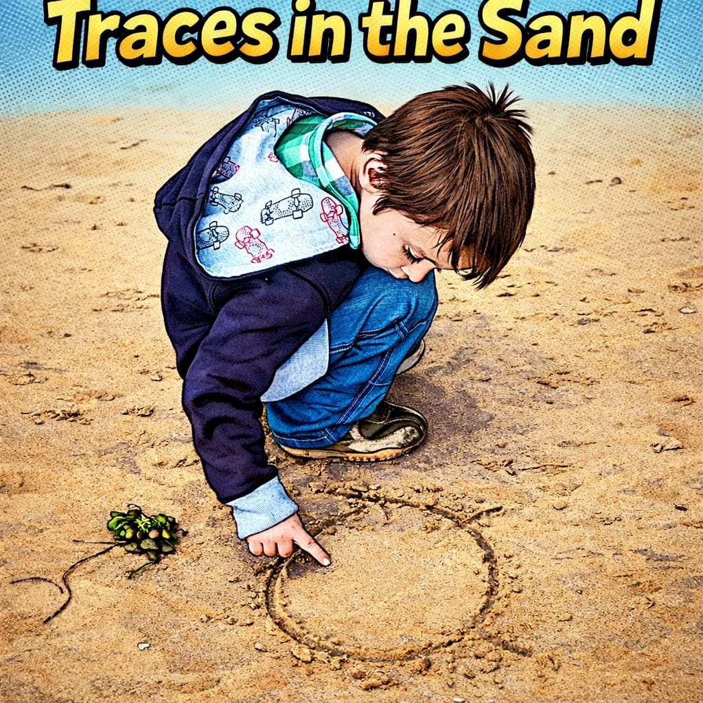 Traces in the sand - cover