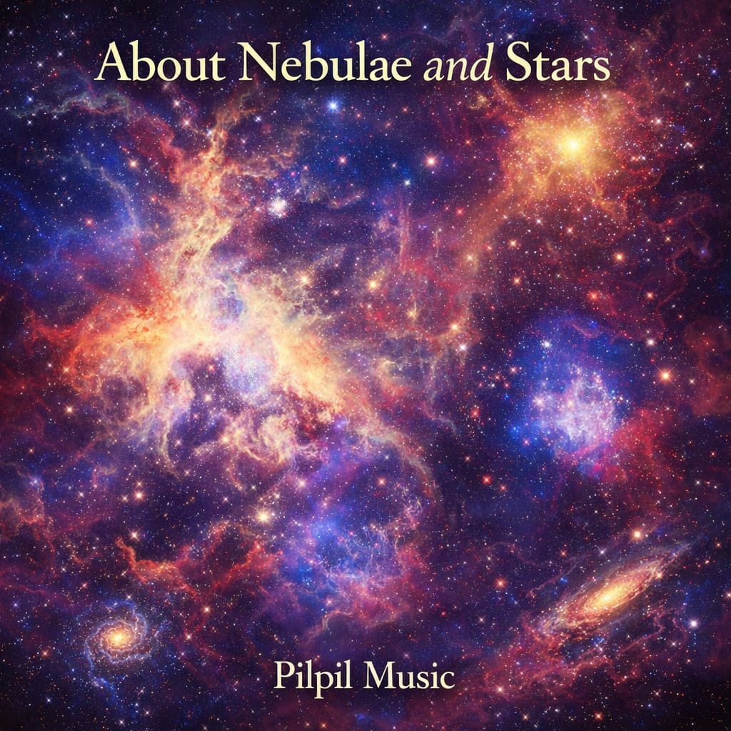 About nebulae and stars - cover