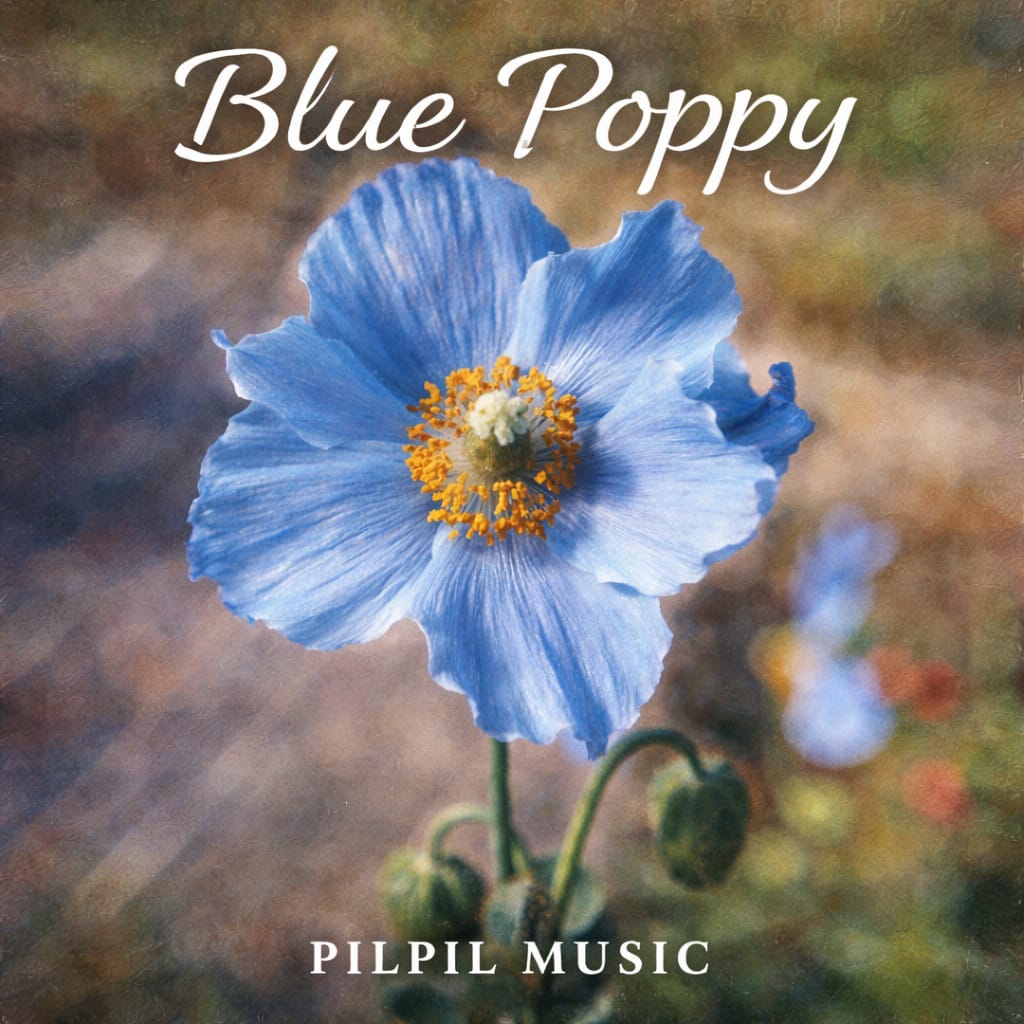 Blue poppy - cover
