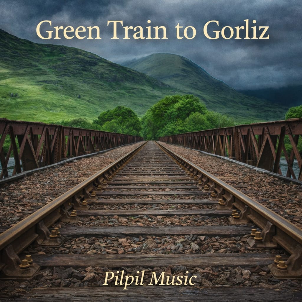 Green train to Gorliz - cover