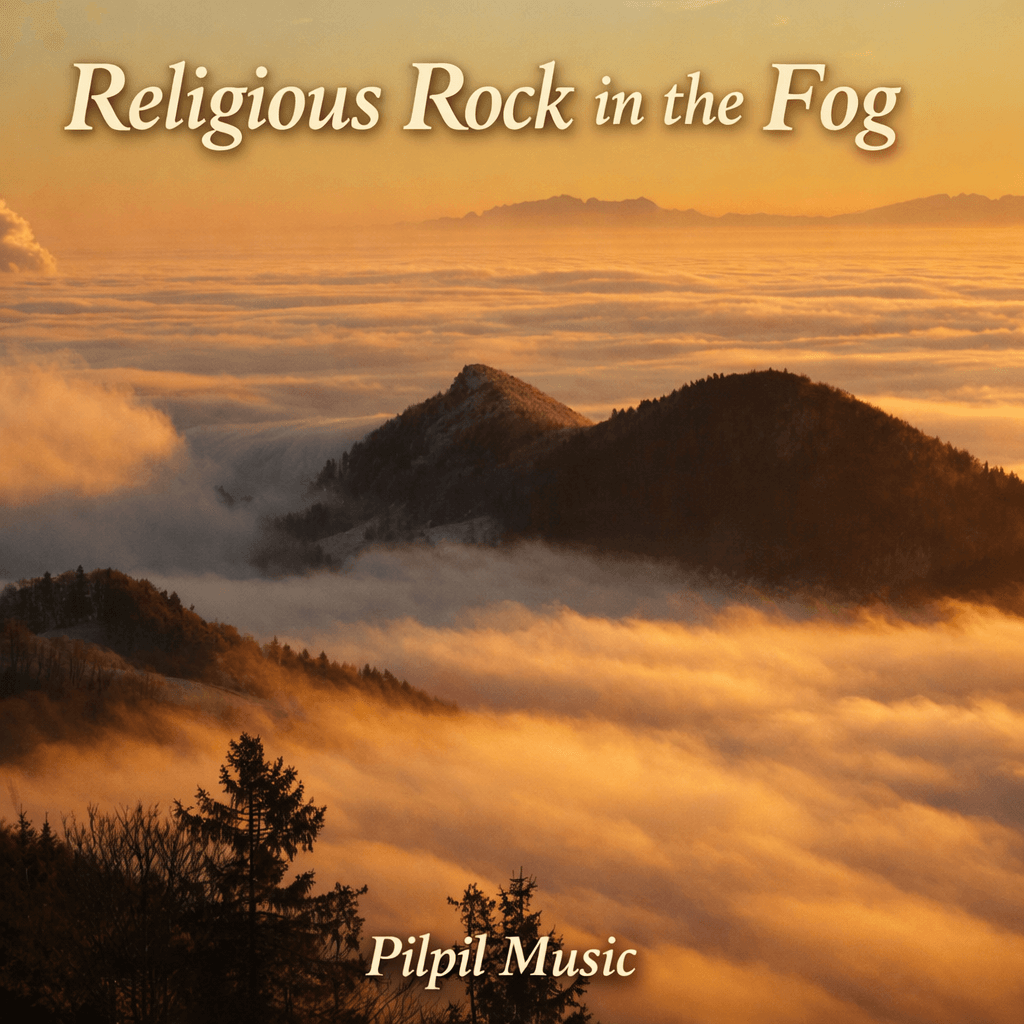 Religious rock in the fog - cover