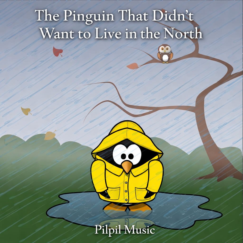 The pinguin that didnt want to live in the north - cover