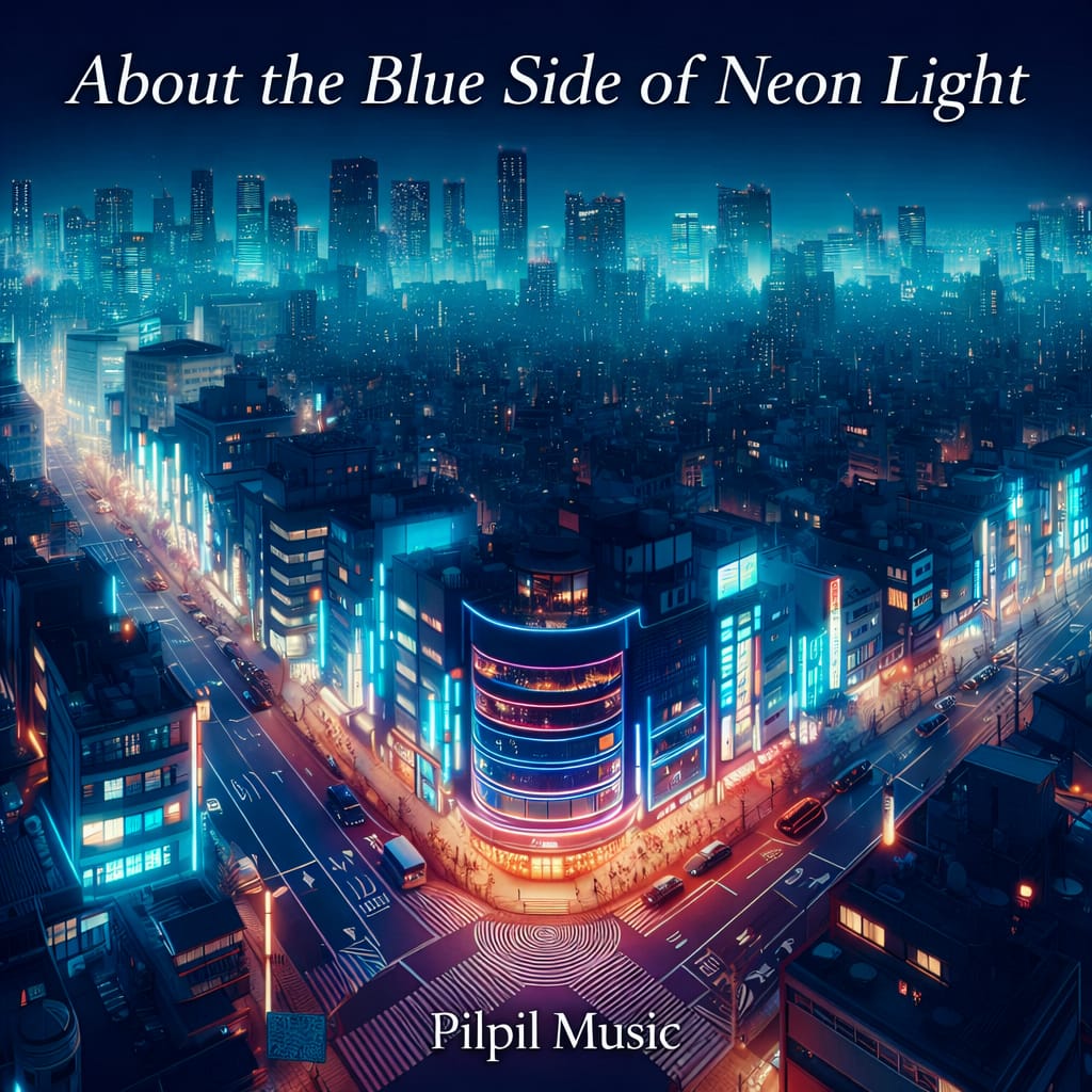 About the Blue side of Neon Light – cover
