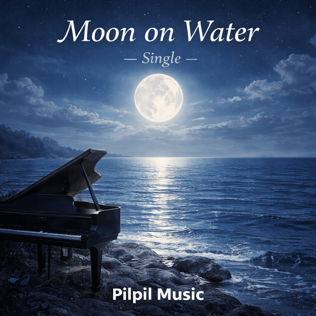 Moon on water cover