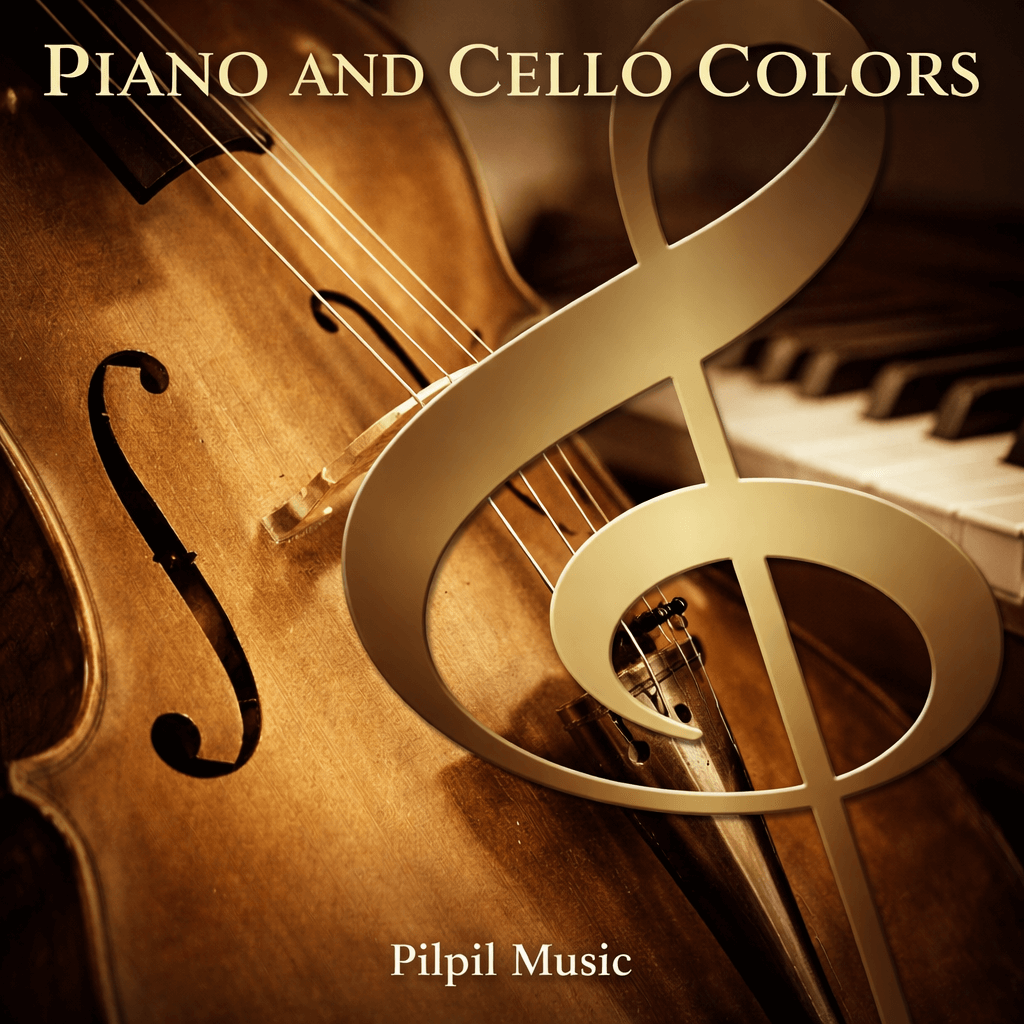 Piano & cello colors cover