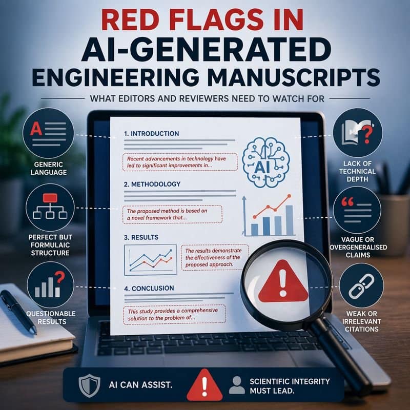 Red Flags in AI-Generated Engineering Manuscripts